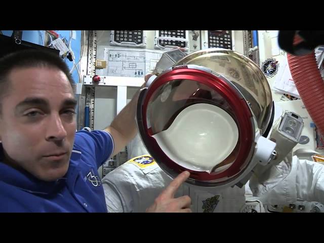 Why Did Spacesuit Helmet Leak? - ISS Astronaut Explains | Video