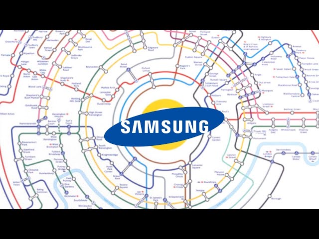 The Samsung 'Circle to Search' Advertisement with the London Tube Map
