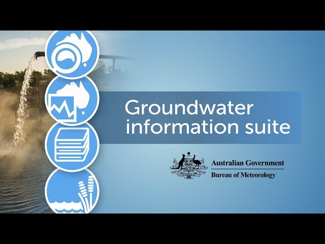 Groundwater information suite