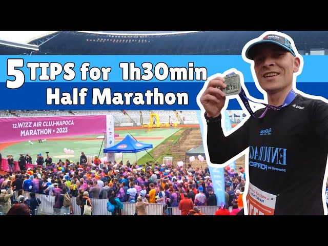 HalfMarathon Personal Record. 5 tips for running a sub 1:30 Half Marathon time. My Cluj-Napoca race