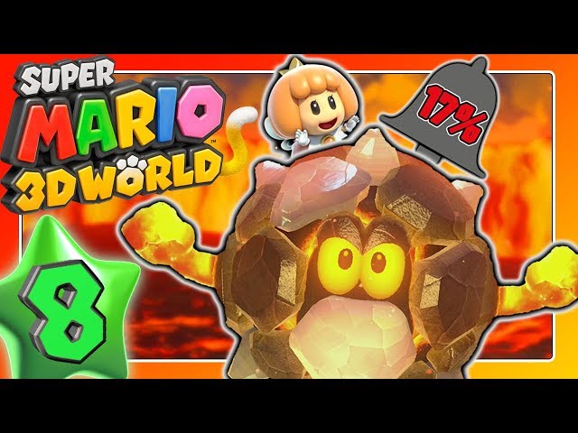 SUPER MARIO 3D WORLD 🐱 Part 8: In World 5 über Abonnieren vs. Glocke