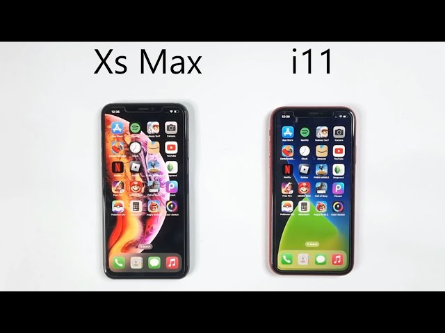 iPhone 11 vs iPhone Xs Max - SPEED TEST!