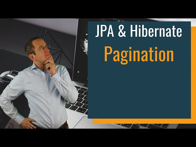 Pagination with JPA and Hibernate