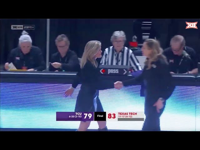 TCU vs Texas Tech Women's Basketball Highlights