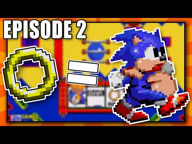 Sonic, but rings make him FAT! -  Episode 2 (Hilarious Rom Hack)