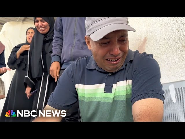 ‘We are here to bury the babies’: Gazan family grieves for two young siblings