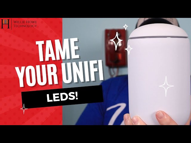Tame your UniFi gear LEDs