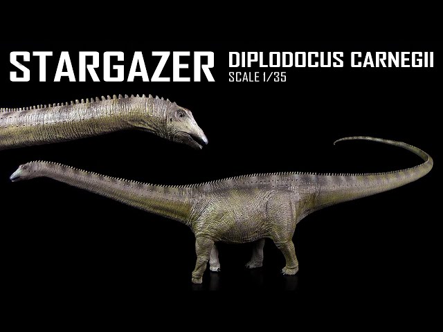 Rebor ™ Diplodocus carnegii - Stargazer - Unboxing & Review (German)