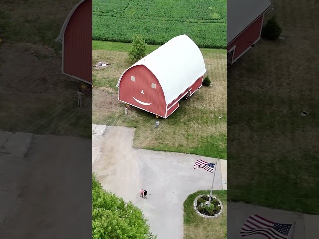 They Moved An ENTIRE Barn!!!  Part 1/3