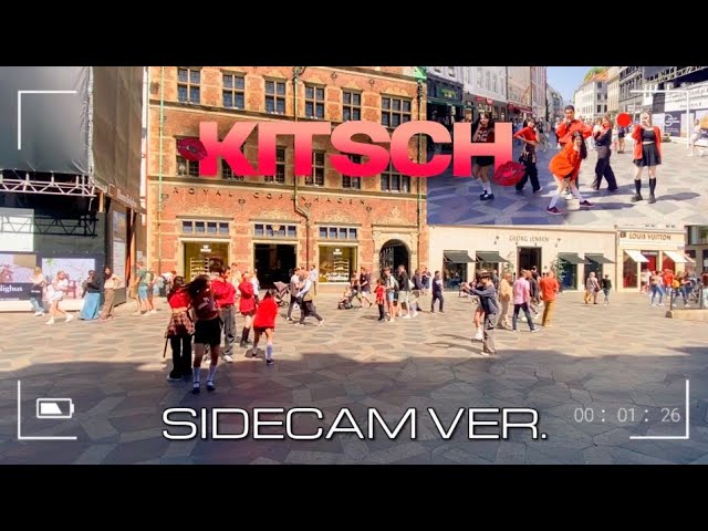 [KPOP IN PUBLIC, SIDECAM, DENMARK] IVE (아이브) - ‘Kitsch’ DANCE COVER | EUNOIA DANCE CREW