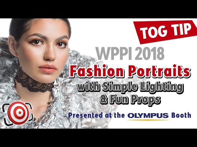 Fashion Portraiture with Simple Lighting Presented for Olympus
