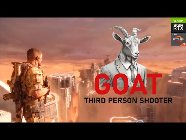 Playing the GOAT 🐐 Third Person Shooter 💥