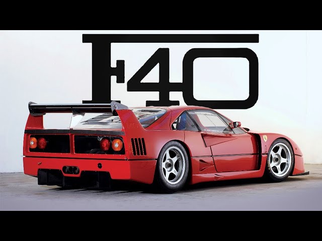 Everything That Made The Ferrari F40 So Special
