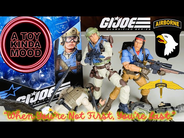 GIJoe Classified AIRBORNE "When You're Not First, You're Last" Review!