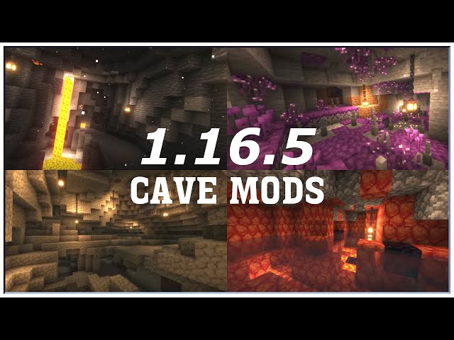 Best 1.16.5 Cave Mods [Forge] - Minecraft Cinematic Showcase