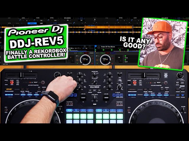 Brand new Pioneer DJ DDJ-REV5 - What's it like with rekordbox!? Full feature demo! #TheRatcave