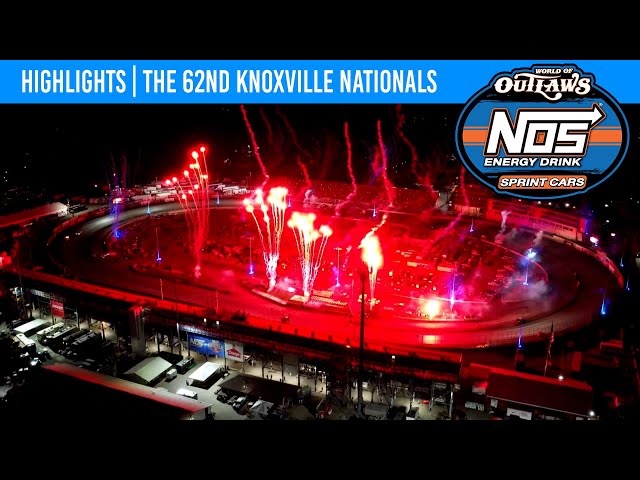 World of Outlaws NOS Energy Drink Sprint Cars | Knoxville Raceway | August 12, 2023 | HIGHLIGHTS