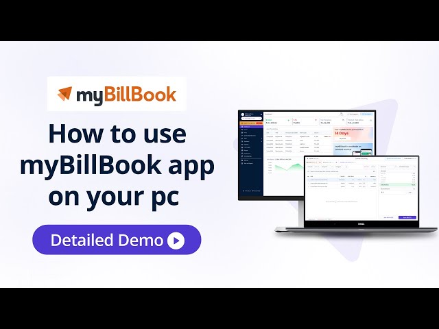 How to use myBillBook app | Detailed Demo