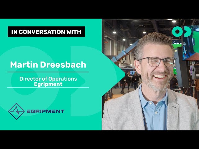 Interview at NAB Show - Director of Operations at Egripment, Martin Dreesbach