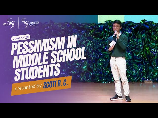 Pessimism in Middle School Students - Scott Russel Christinus | SLC