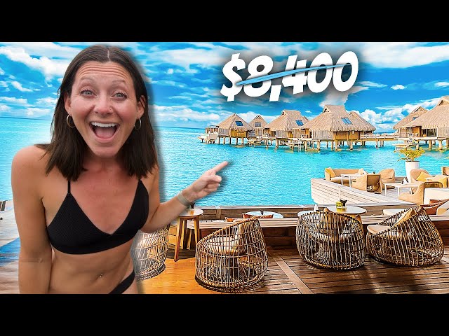 How We Saved $6,000+ On This Bora Bora Overwater Villa