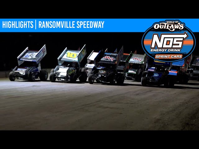 World of Outlaws NOS Energy Drink Sprint Cars Ransomville Speedway, July 30, 2021 | HIGHLIGHTS