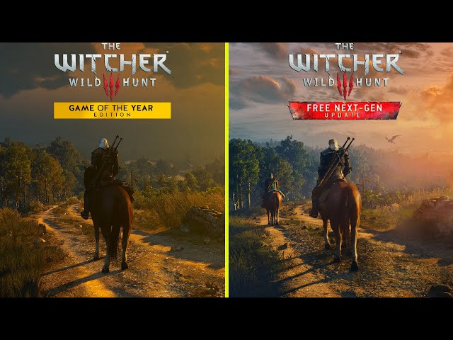 The Witcher 3 Next Gen vs Original Graphics Comparison - Is this how Next Gen Witcher 3 looks?