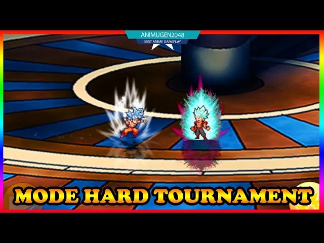 💛 MUGEN POCKET GOKU MUI vs Mode Hard Tournament 💛 Tourney OF Warrior APK #10 | Random Battle #FHD