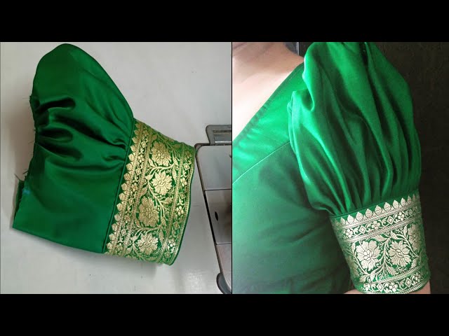Puff Sleeves Design Cutting and Stitching | Blouse Sleeves design cutting