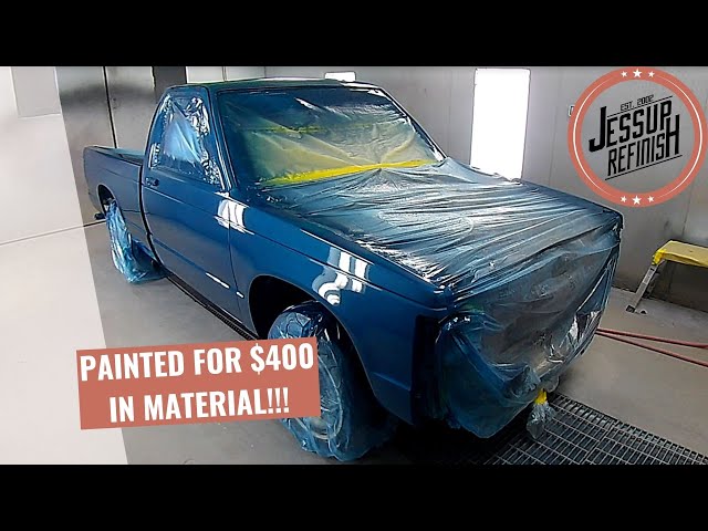 How I Painted a Truck for Less Than $400 in Material