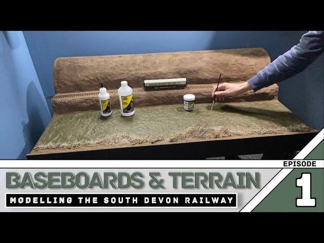 Building a model railway - Baseboards and Terrain - Ep 1 Modelling the South Devon Railway