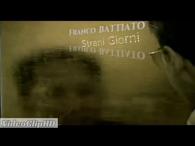 Franco Battiato - "Strani Giorni" 💥Videoclip HD