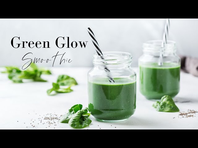 Green Glow Smoothie For Clear Skin