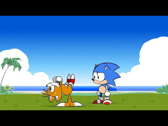 tails spinning to god tier level music