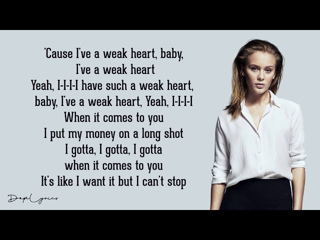 Weak Heart - Zara Larsson (Lyrics) 🎵