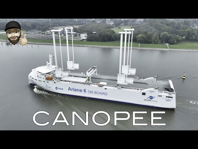 CANOPEE - maiden call in Bremen - rocket transport Ariane