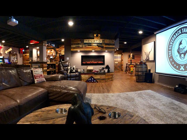The Silverback Tavern & Theater Man Cave walk through. Please share & feel free to ask any questions