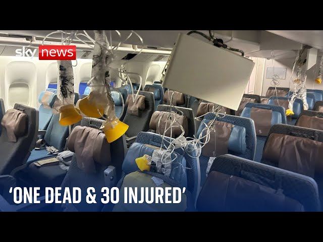 BREAKING: British man dies and dozens injured as turbulence hits London-Singapore flight