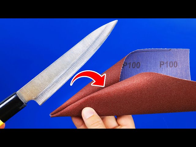 Few Amazing Methods to Sharpen a Knife | Learn How to Turn Any Knife Sharp as a Razor!