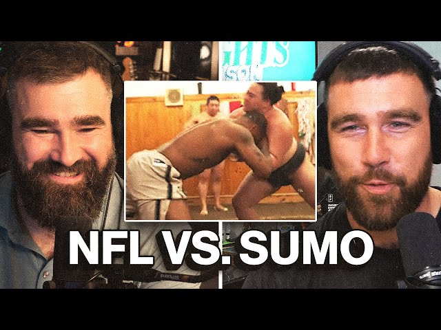 Could Sumo Wrestlers make it as offensive linemen in the NFL? Jason and Travis debate