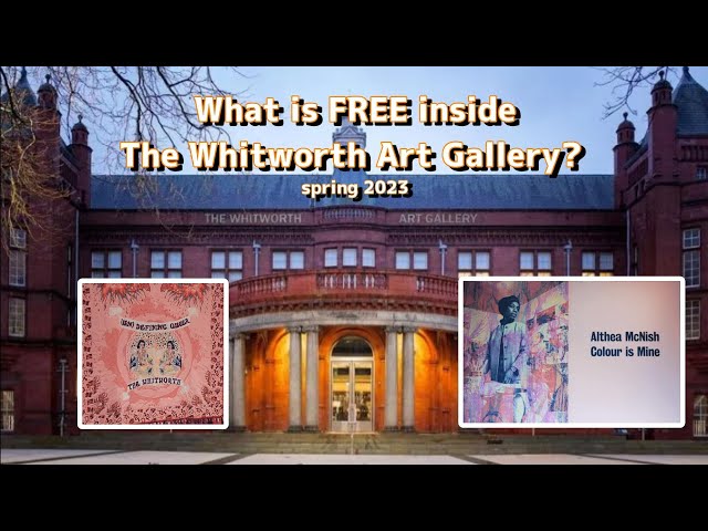 THE WHITWORTH ART GALLERY | MANCHESTER UK | SPRING 2023 | ALTHEA MCNISH | (UN) DEFINING QUEER