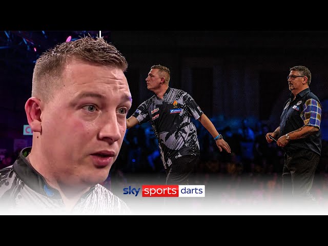 "I didn't agree with what he said" 😡👀 | Chris Dobey angry with Gary Anderson comment