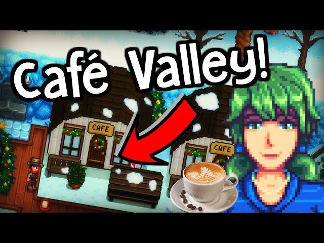 I Have A NEW Café In Stardew Valley! | Building Mod Showcase