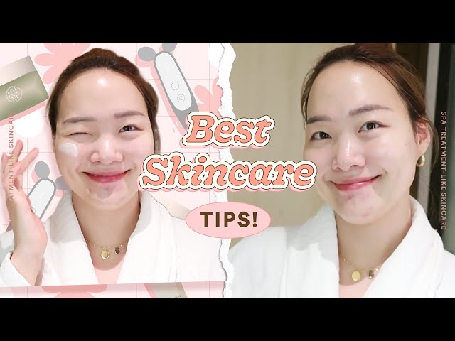 Spa treatment-like skincare tips to do AT HOME! GET THAT GLOW! (ft. Medicube Age-R Derma EMS Shot)