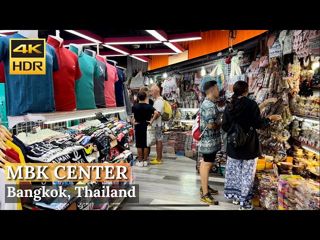 [BANGKOK] MBK Shopping Center "One Of Favorite Tourists Shopping Mall" | Thailand [4K HDR]
