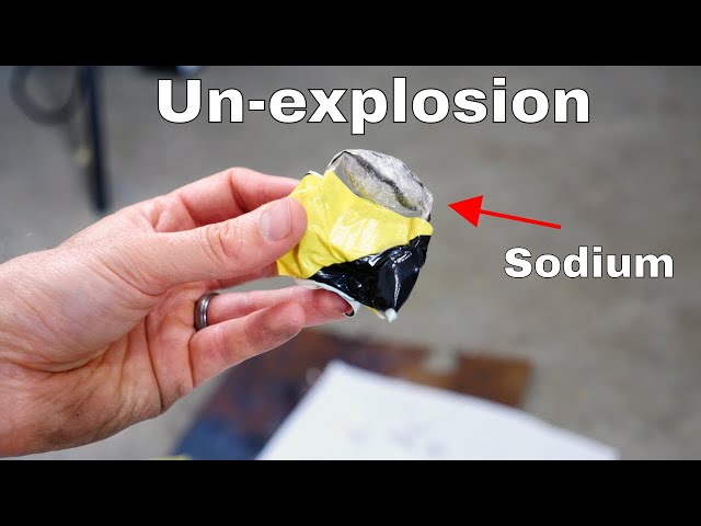 Sodium Metal in Water...But it Doesn't Explode