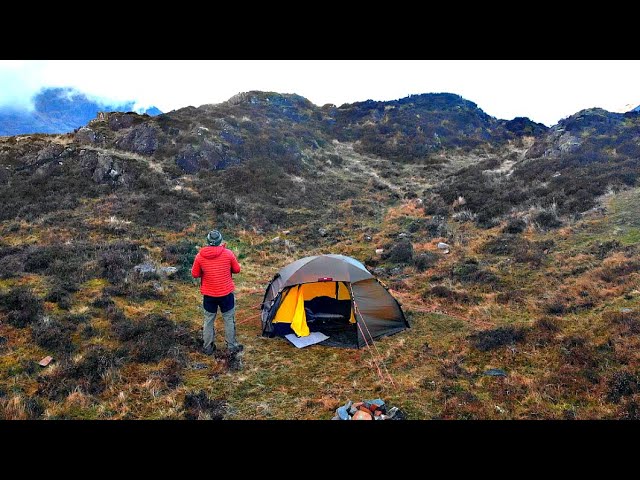 Solo Mountain Camping in the Hilleberg Allak 2 | Wainwrights Final Resting Place