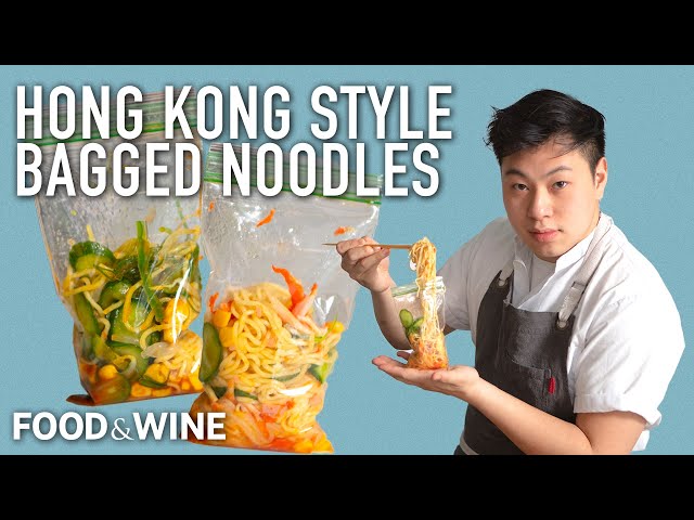 Lucas Sin’s Hong Kong Style Bagged Noodles Are The Perfect Snack On The Go | Chefs At Home