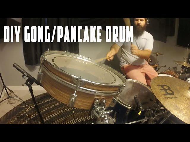Homemade Pancake/Gong Drum