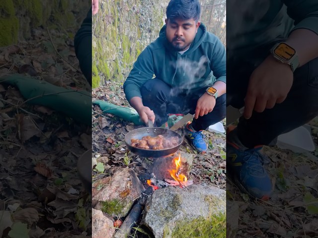 HOW TO COOK TURKEY | Easy way cooking Turkey #shorts #viral #outdoorcooking #nature #camping